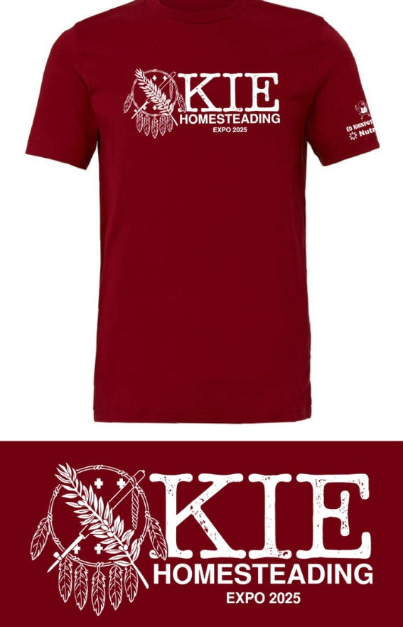 RED 2025 Okie Homesteading Expo T-shirt (PRE-SALE)